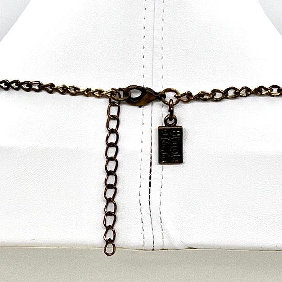 Simple Addiction Blue Rhinestone Statement Necklace - Picture 5 of 5